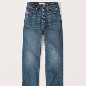 Ankle Straight Ultra High Rise